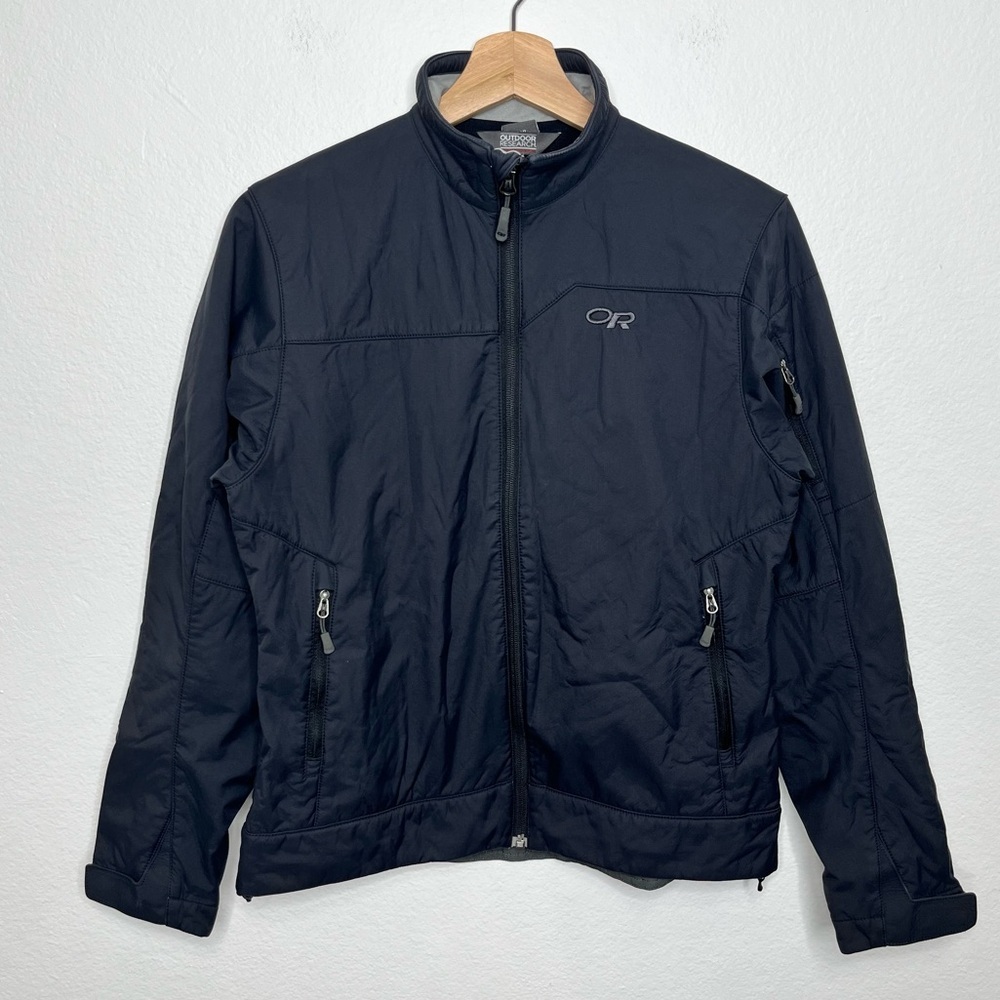 Outdoor Research Transfer Soft Shell Jacket Windbreaker Black Small